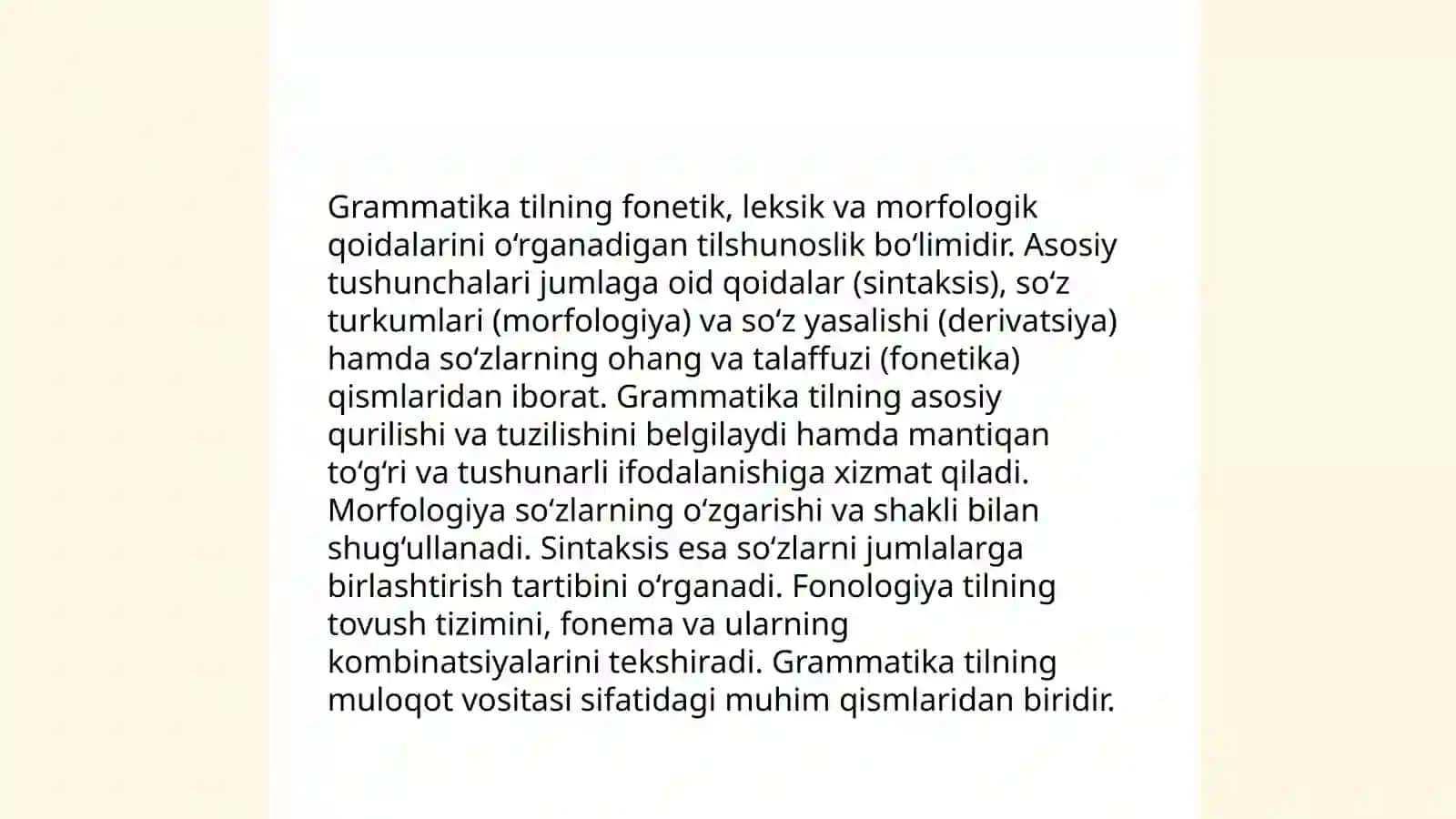 Morfologiya va son kategoriyasi 3