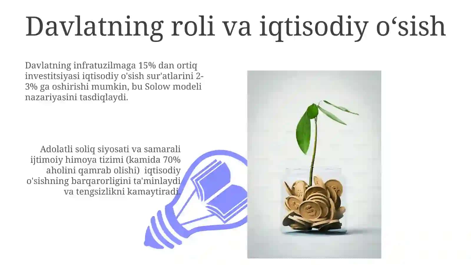 Iqtisodiyo'sishning zamonaviy modellari 3