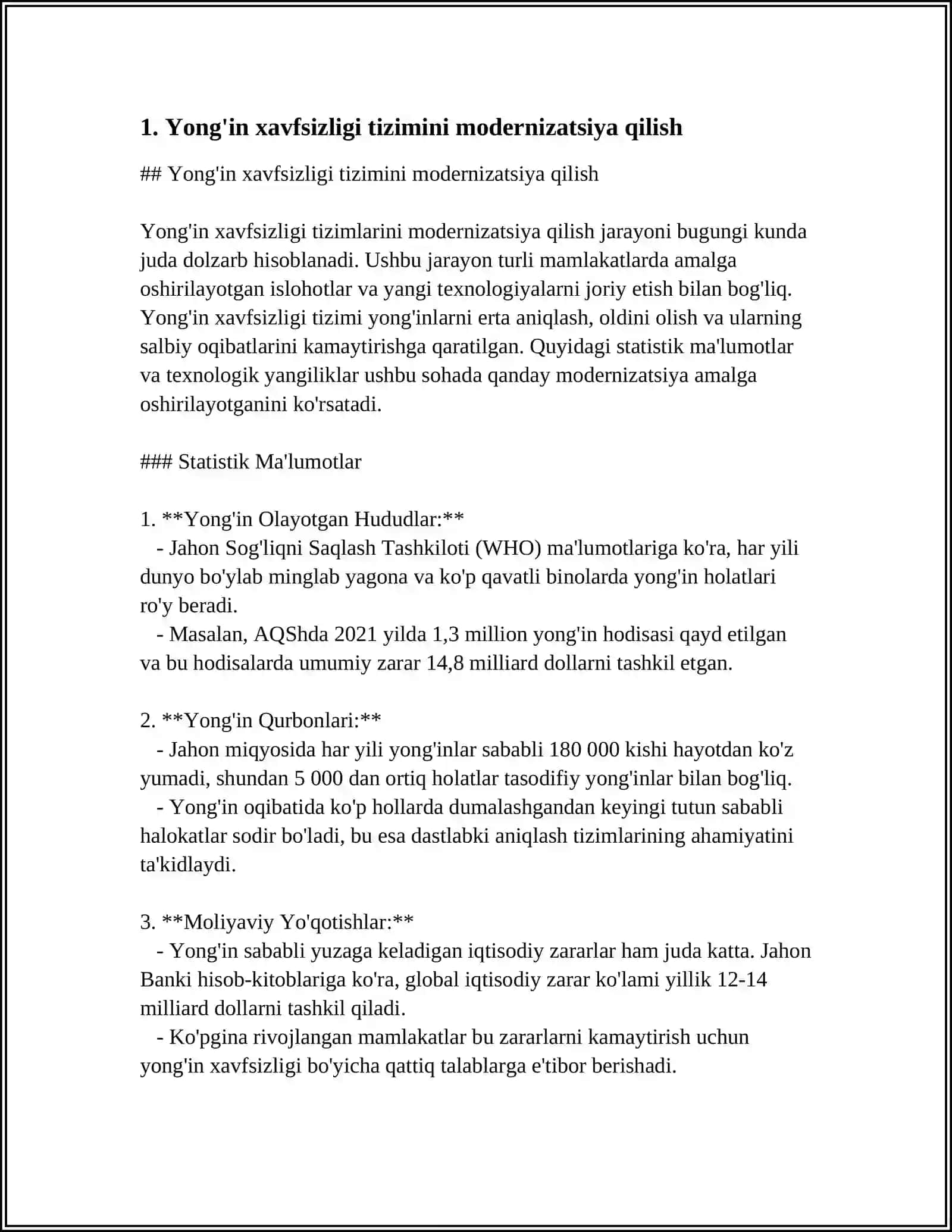 DAVLAT YONG'IN XAVFSIZLIGI XIZMATIDA AMALGA OSHIRILAYOTGAN ISLOHOTLAR 3