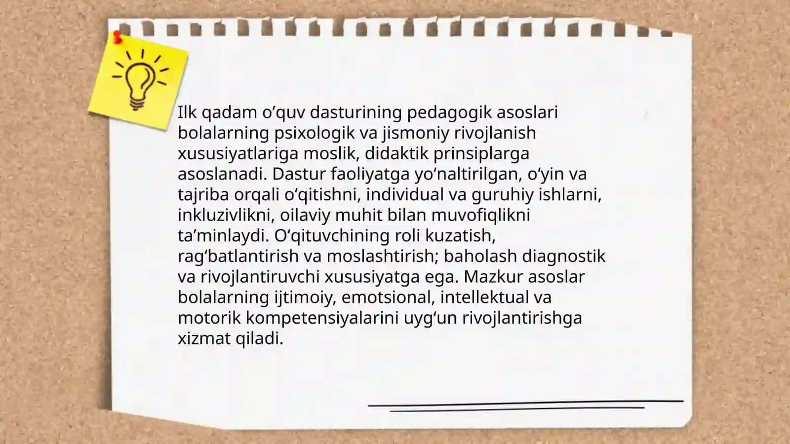 Ilk qadam oʼquv dasturi 3