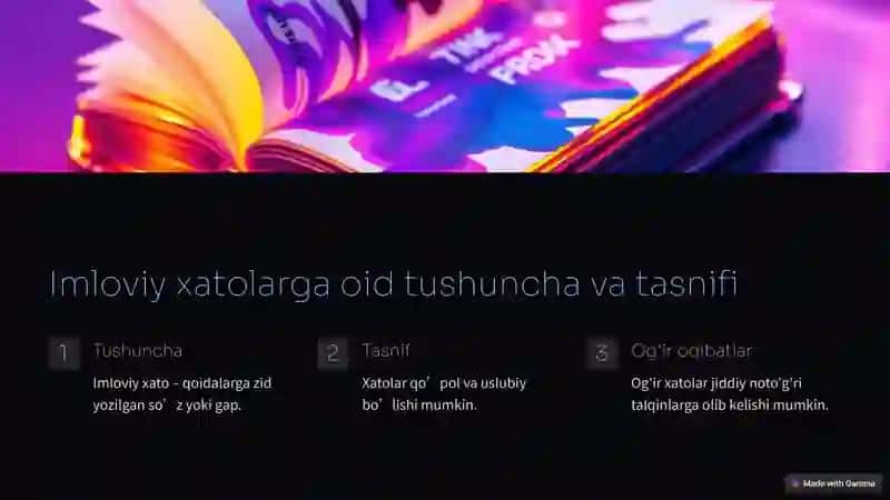 Peshlavha va e’lonlardagi imloviy xatolarni aniqlash 3