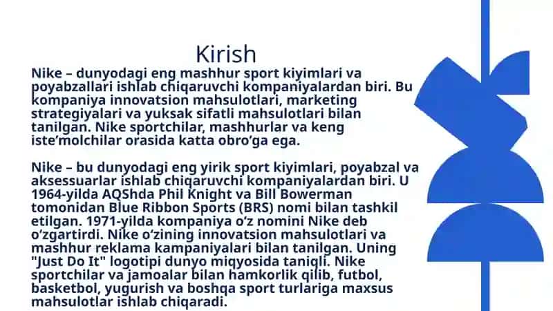 Nike kompaniyasi 3