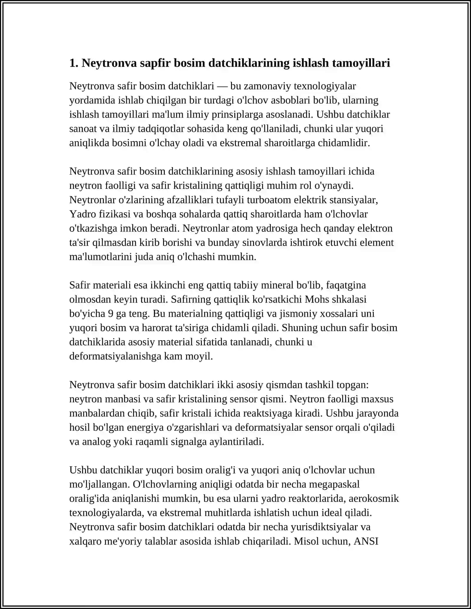 NEYTRONVA SAPFIR BOSIM DATCHIKLARI 3