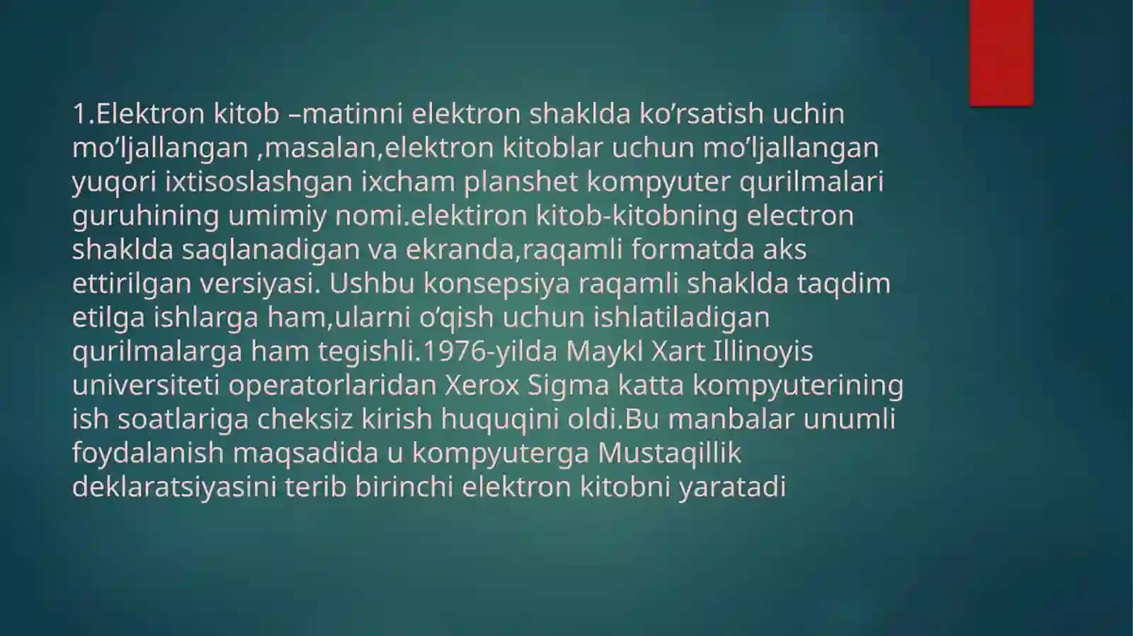 Elektron kutubxona va uning ahamiyati 3