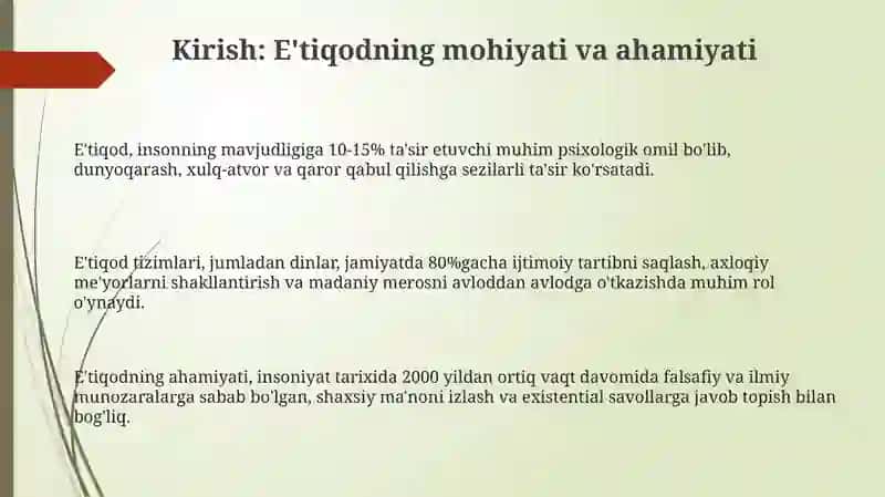 Ollohga ishonish insonga xos 3