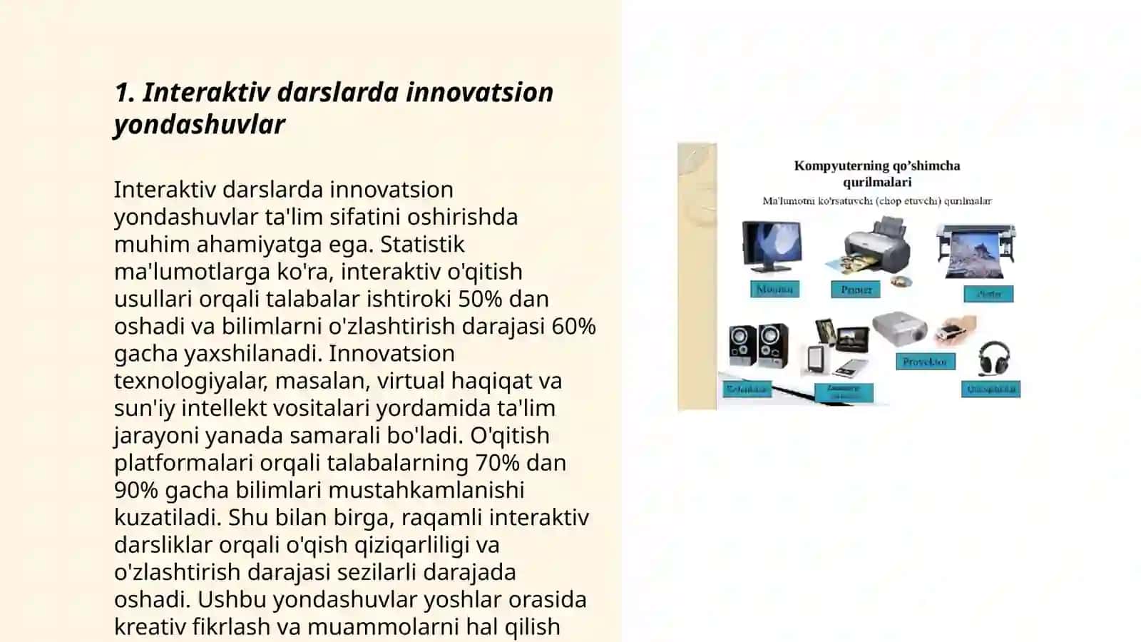 Interaktiv darslar innovatsiyalar 3
