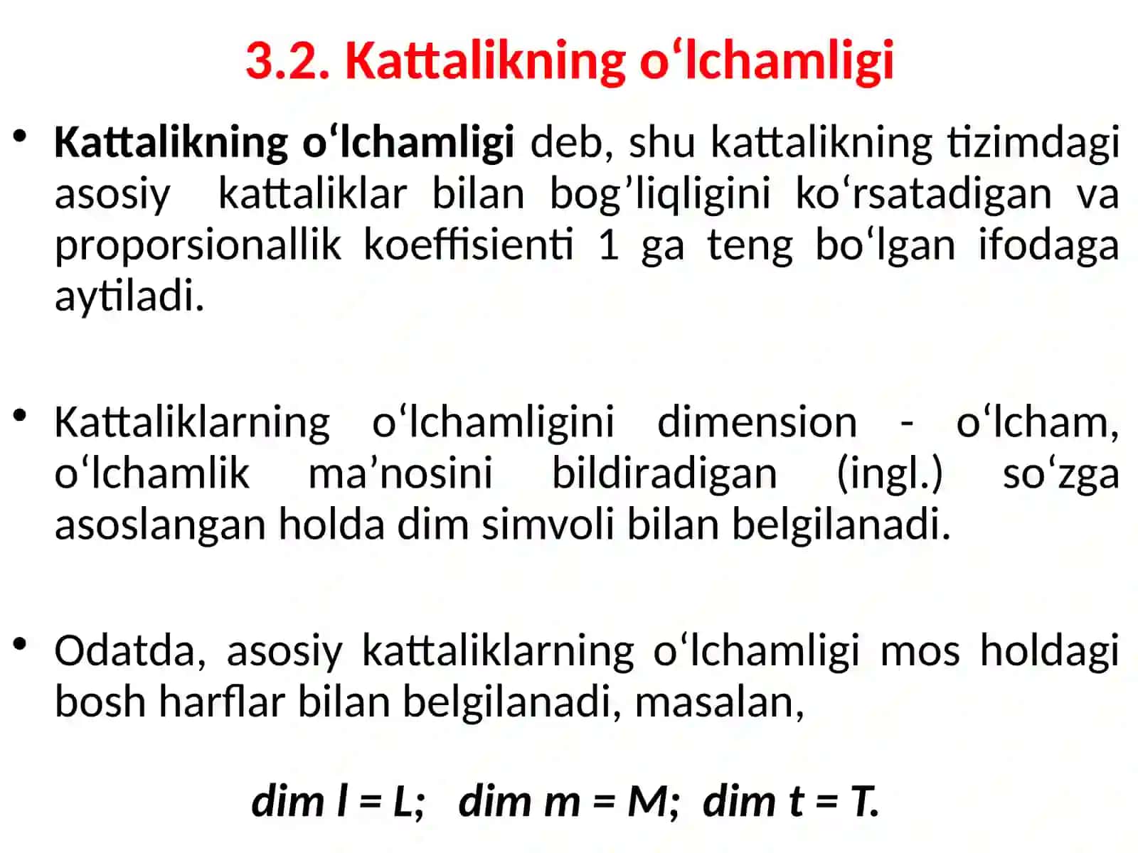 3-MА’RUZА.KАTTАLIKLАR VА BIRLIKLАR TIZIMI 3