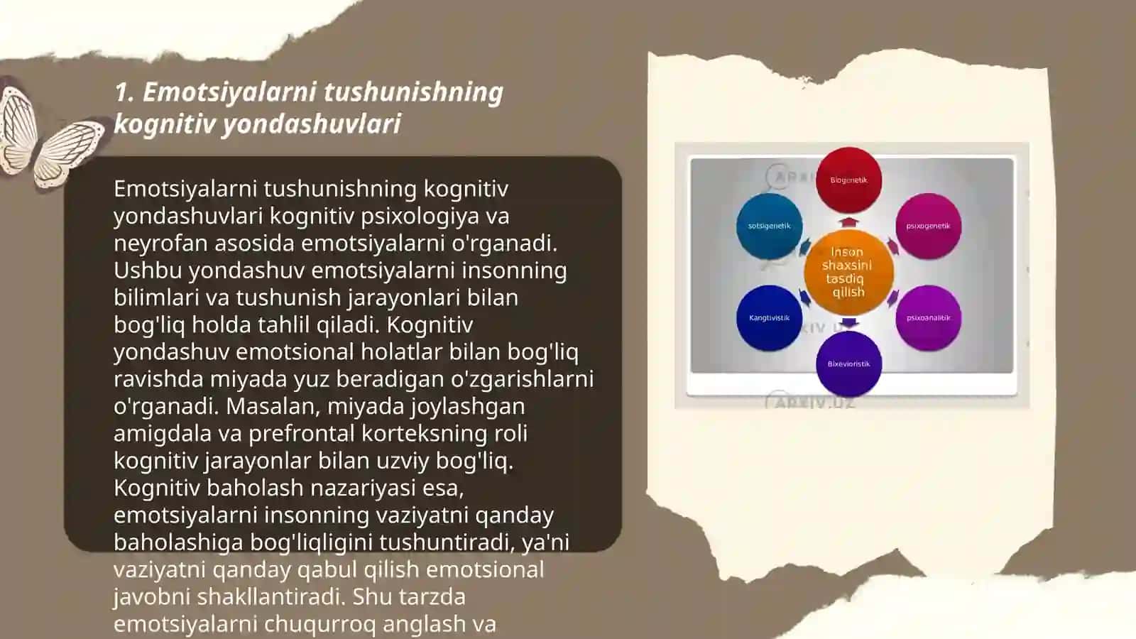 Emotsiyaning kognitiv nazariyalari 3