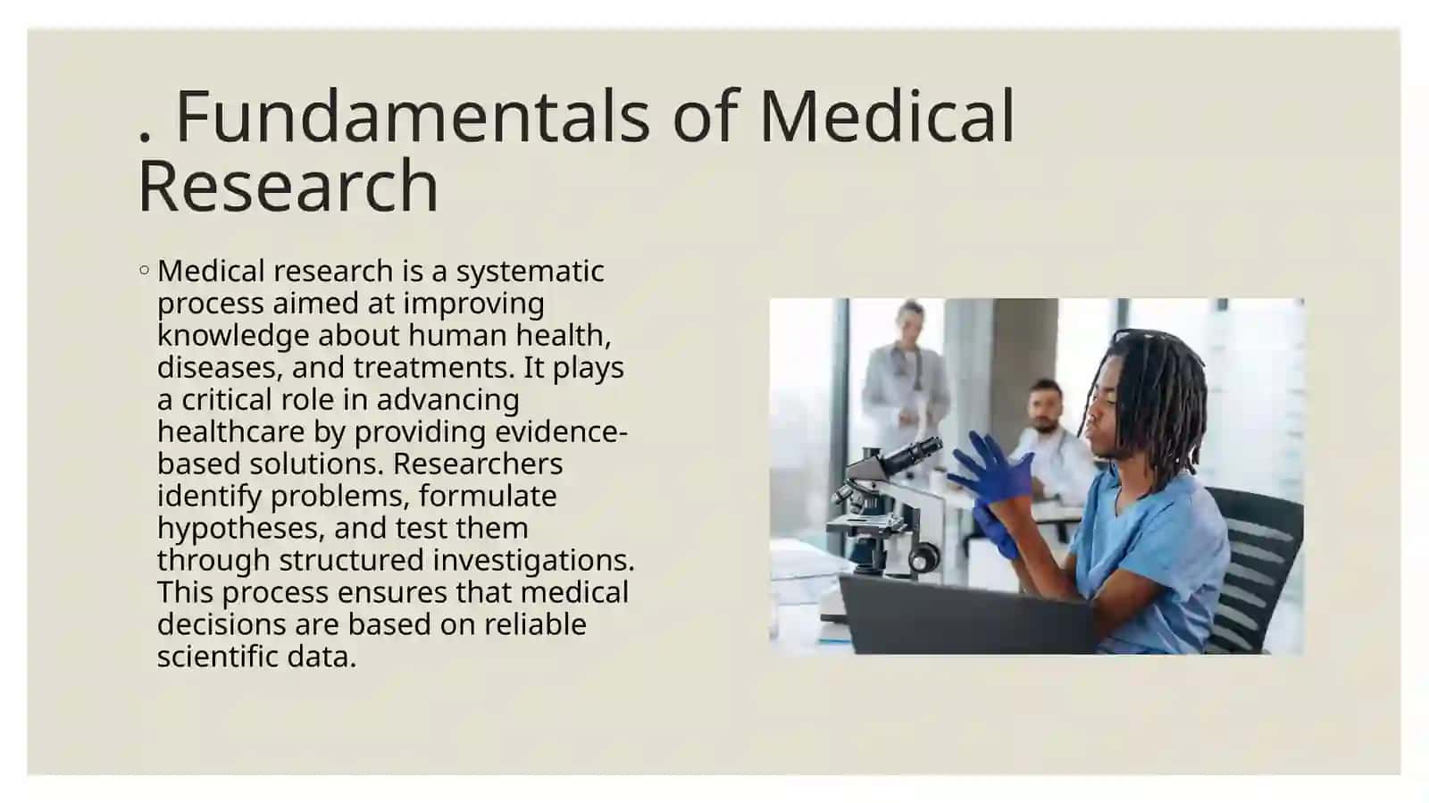 Conducting researb in medicine 3