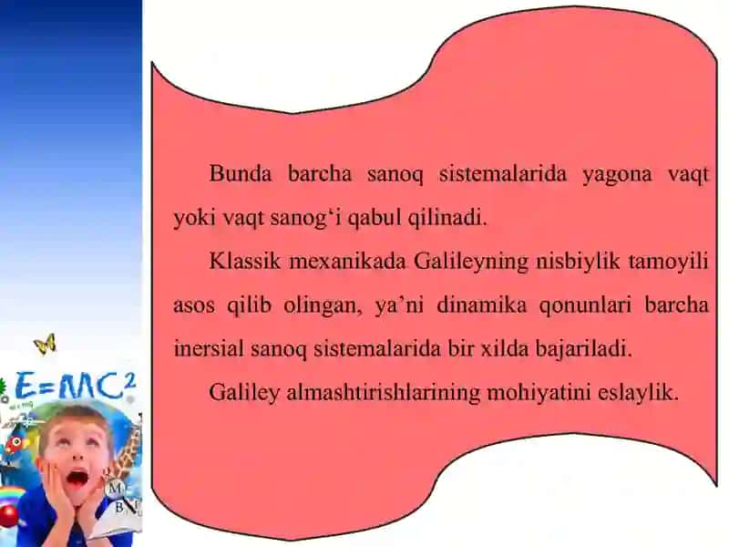 Galiley almashtirishlari 3