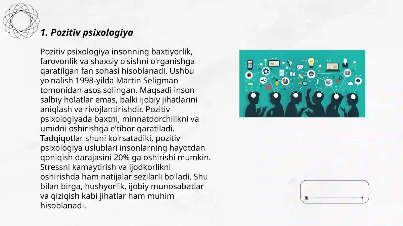 Psixologiyaning zamonaviy tendensiyalari 3