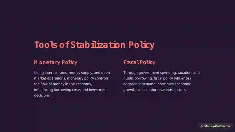 Stabilization Policy 3