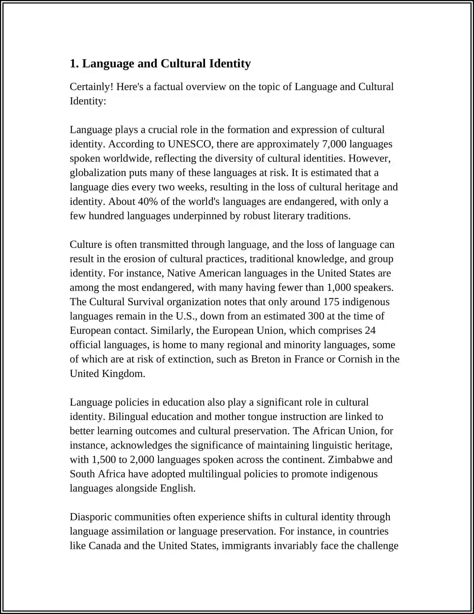 MUSTAQIL ISH - THE LINGUA-CULTURAL PROBLEMS 3