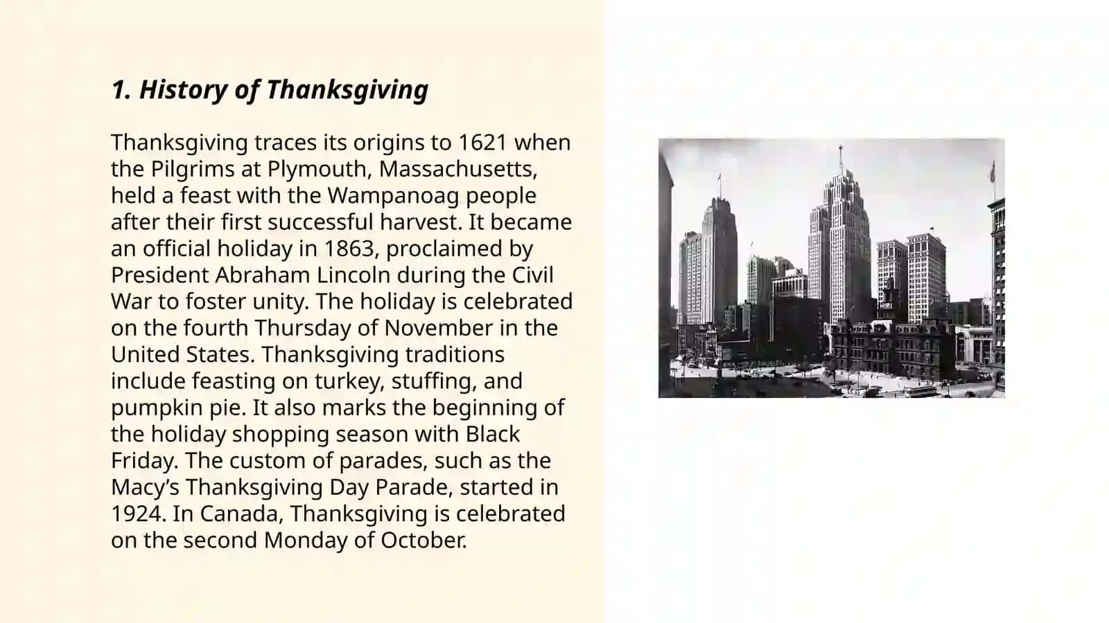 The Holidays in the USA 3