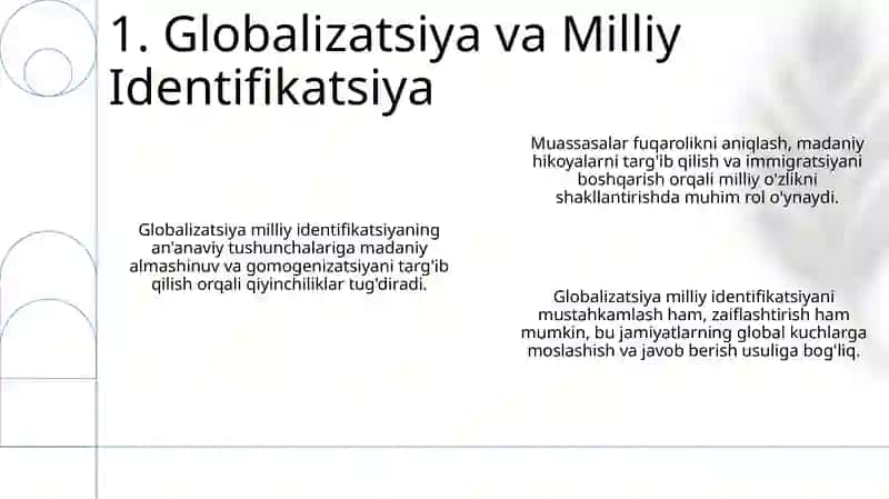 Globallashuv jarayoni va Oilaviy institutlar 3