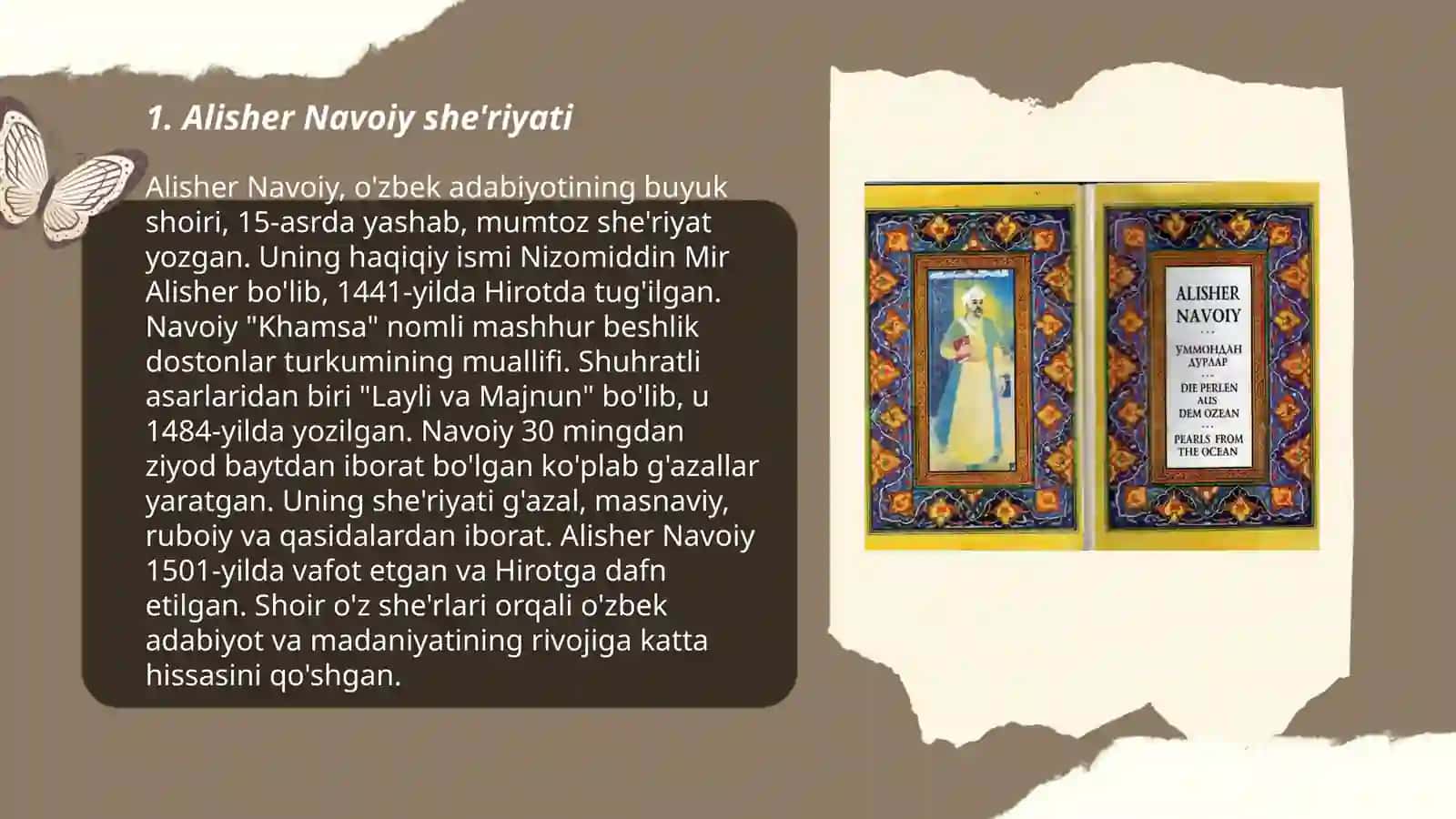 Alisher Navoiy nutqi 3
