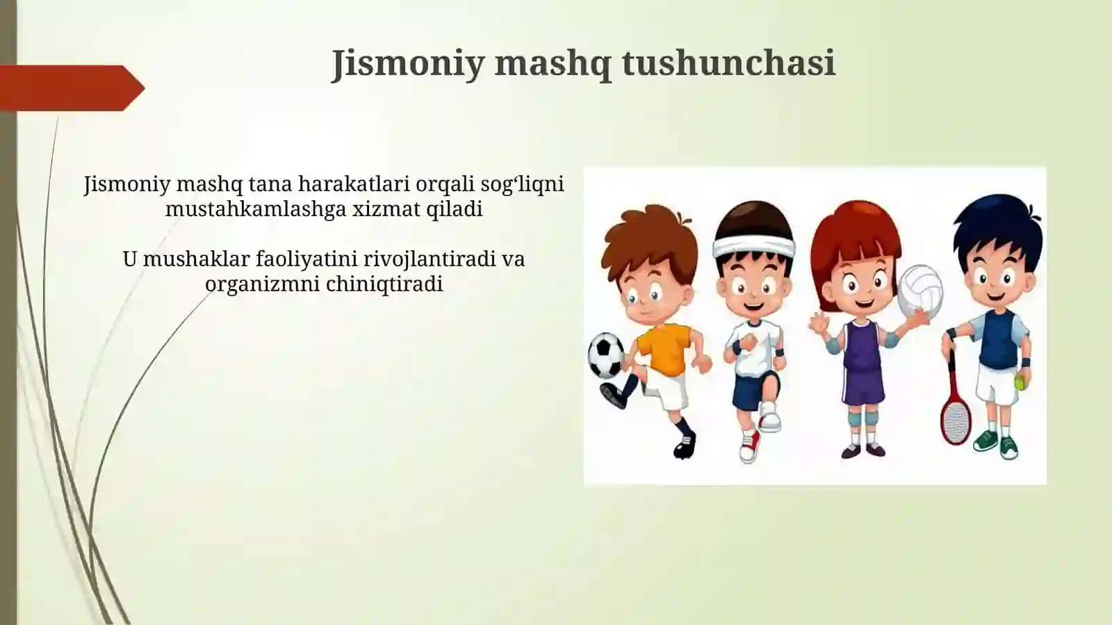 Jismoniy mashq tavsifi 3