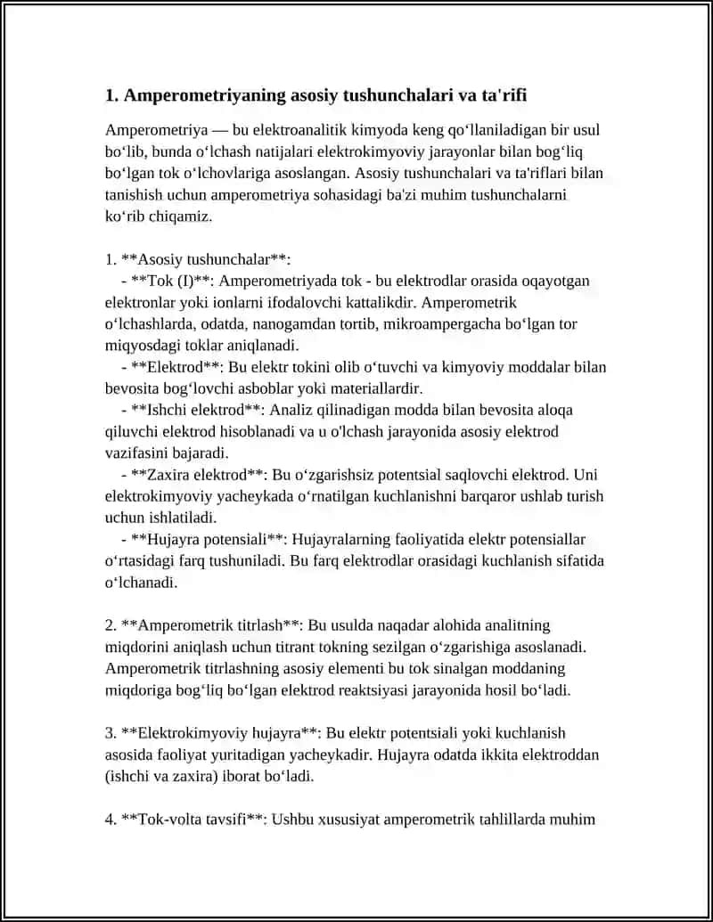 AMPEROMETRIYA 3