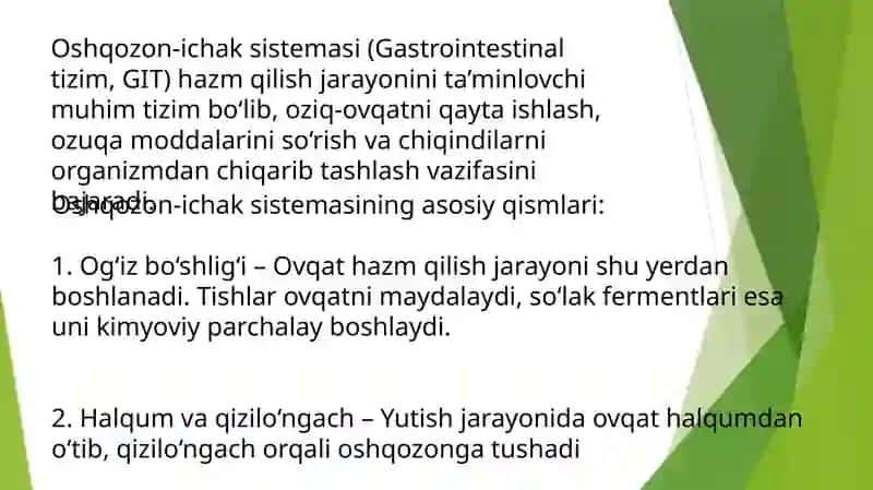 Oshqozon-ichak sistemasi 3