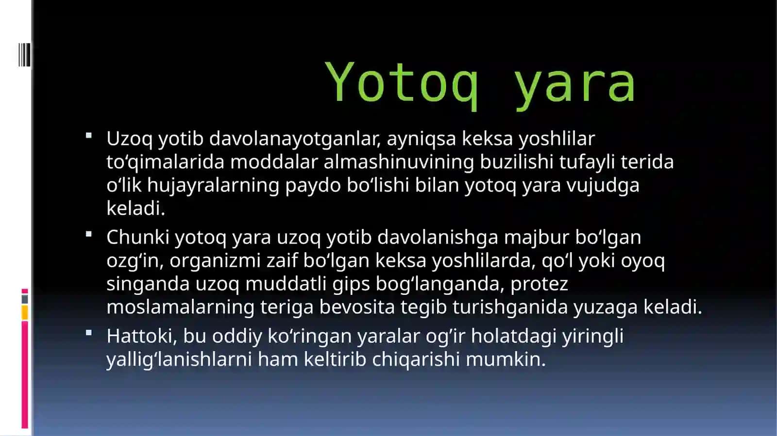 Yotoqyara kelib chiqish sabablari va profilaktikasi 3