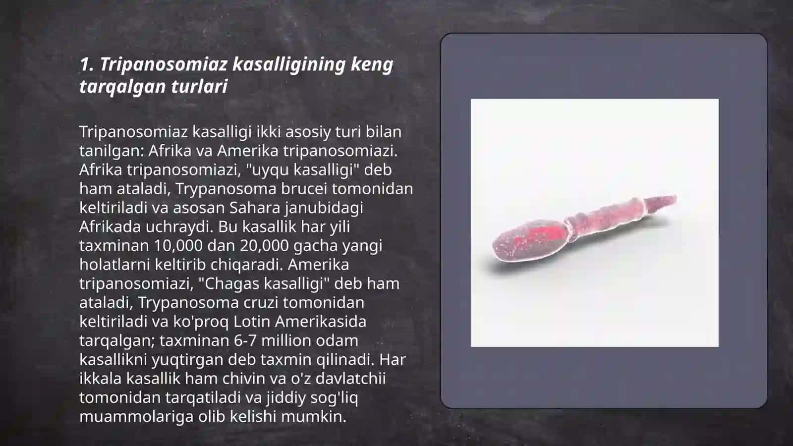 Tibbiy protrologiya.Xivchinlilar odam parazitlari 3