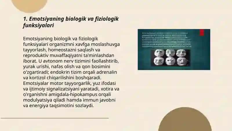 Emotsiyaning roli va funksiyalari 3