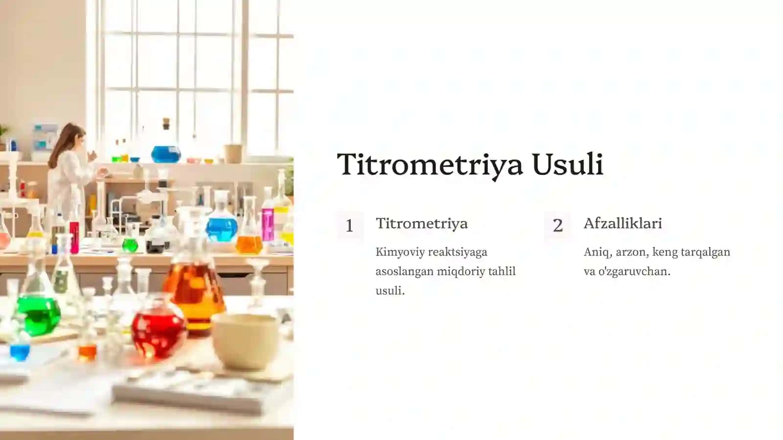 Titrometriya usulida suvning doimiy qattiqligini aniqlash 3