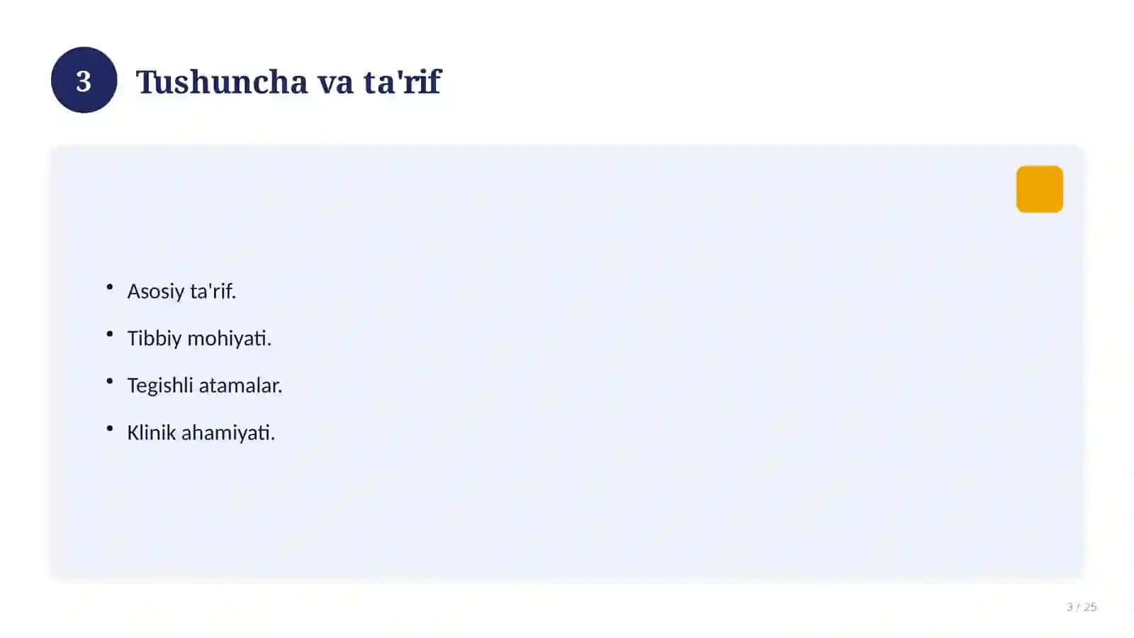 Birinchi tibbiy yordam ko'rsatish 3