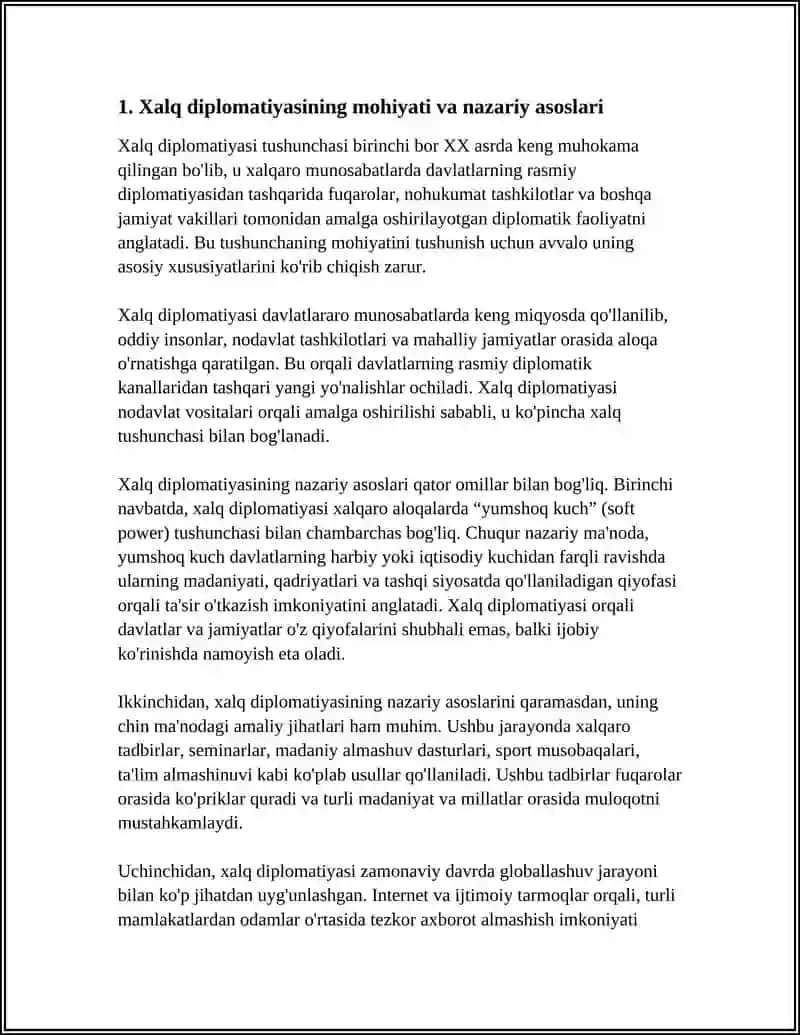 XALQ DIPLOMATIYASI 3