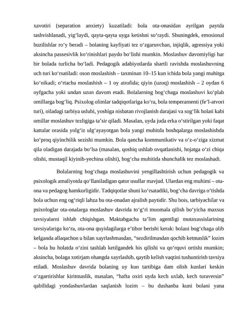 MTTlarda bolalar moslashuv koʻnikmalarini rivojlantirish. 3