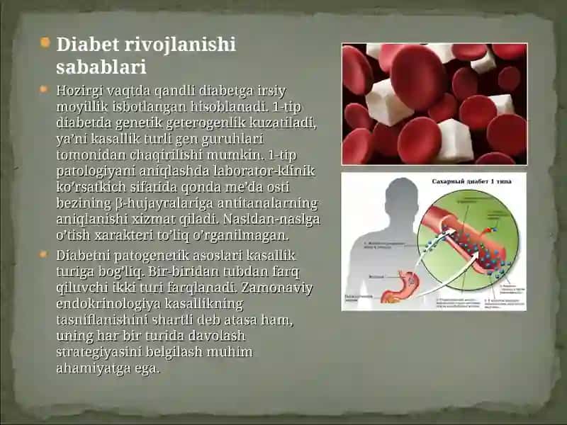 QANDLI DIABET KASALLIGI 3