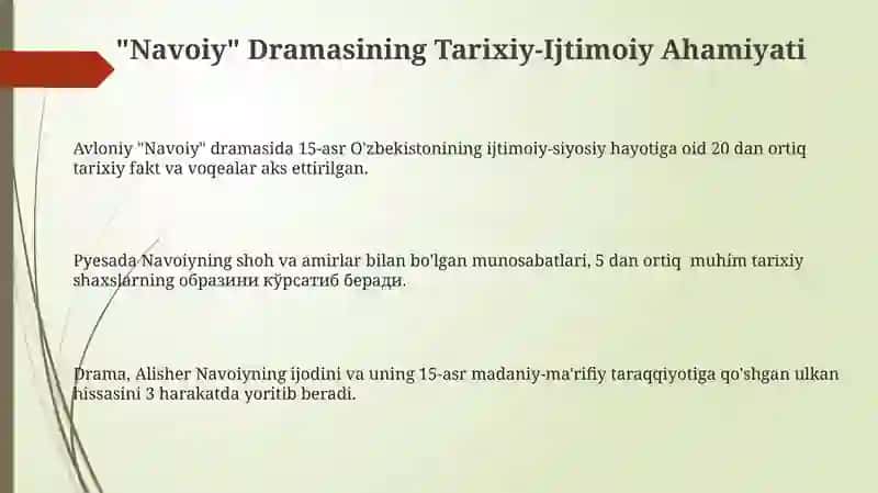 Abdulla Avloniyning Dramaturgiyasi 3