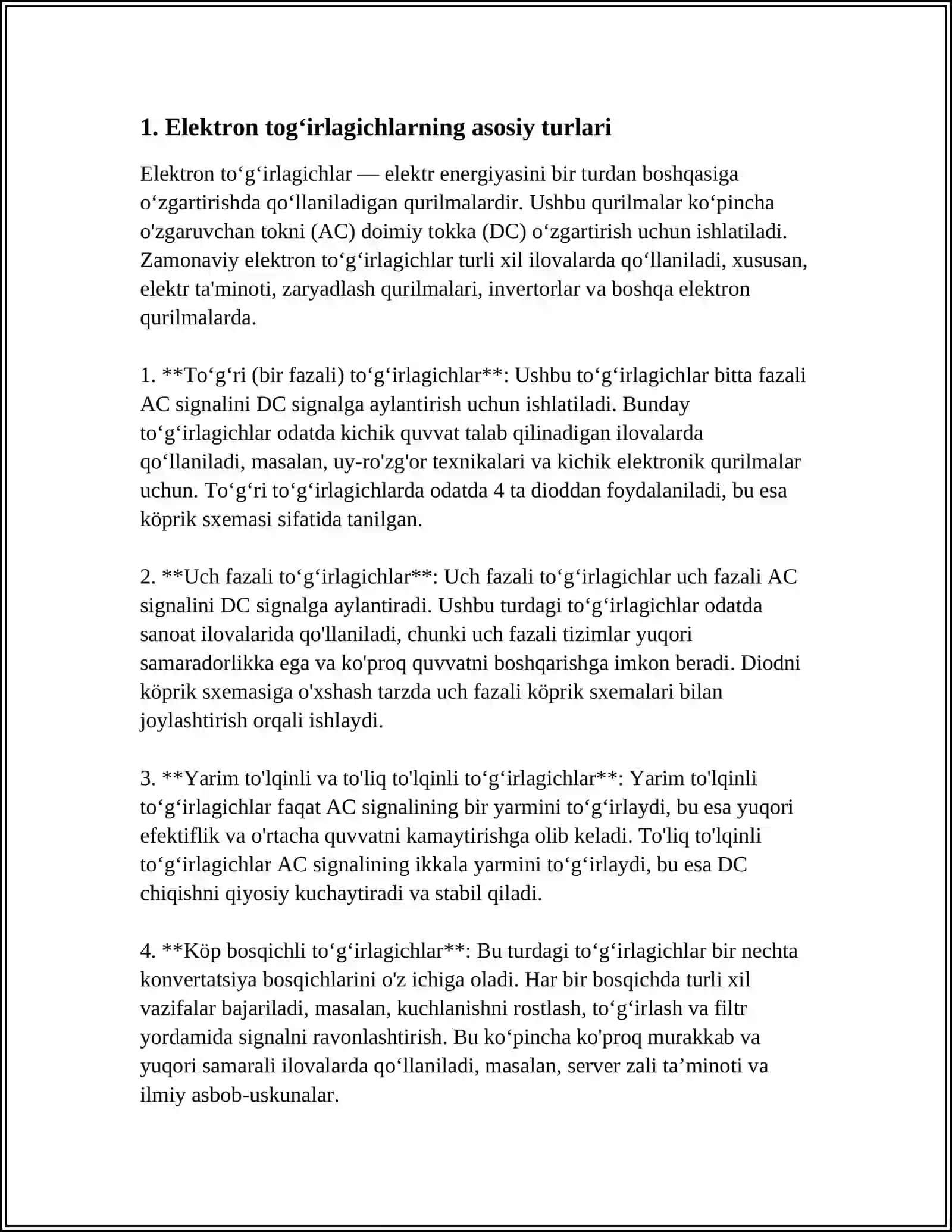 ELEKTRON TOGʻIRLAGICHNI OʻRGANISH 3