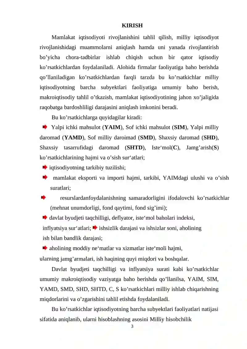 Yalpi ichki mahsulot tushunchasi va uni hisoblashning asosiy shartlari 3