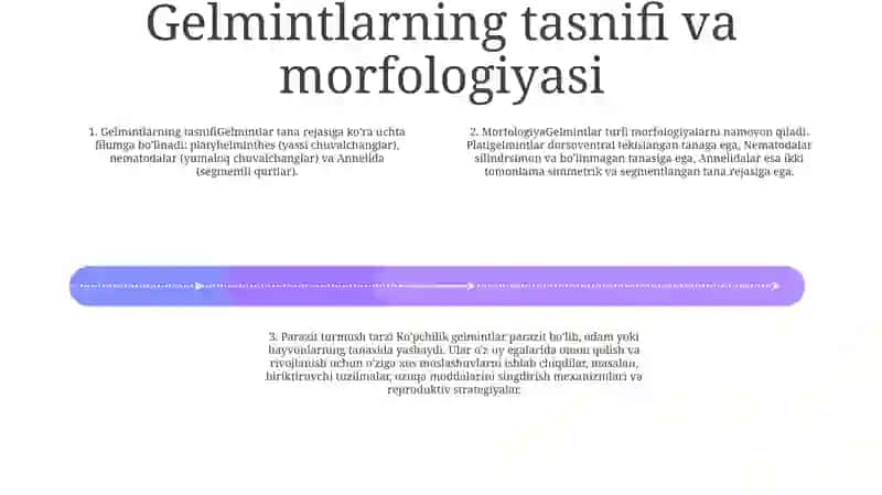 Gelmintlar - Odam Parazitlari 3