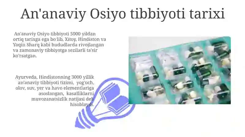 An'anaviy Osiyo tibbiyoti tarixi 3