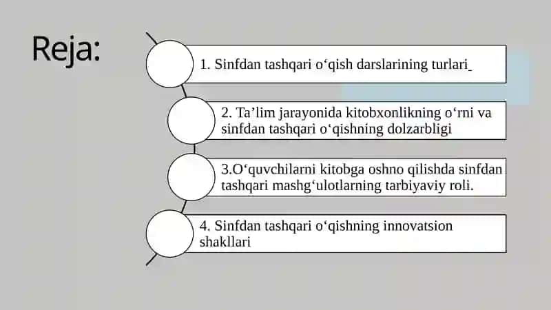 SINFDAN TASHQARI O‘QISH DARSLARINING TURLARI 3