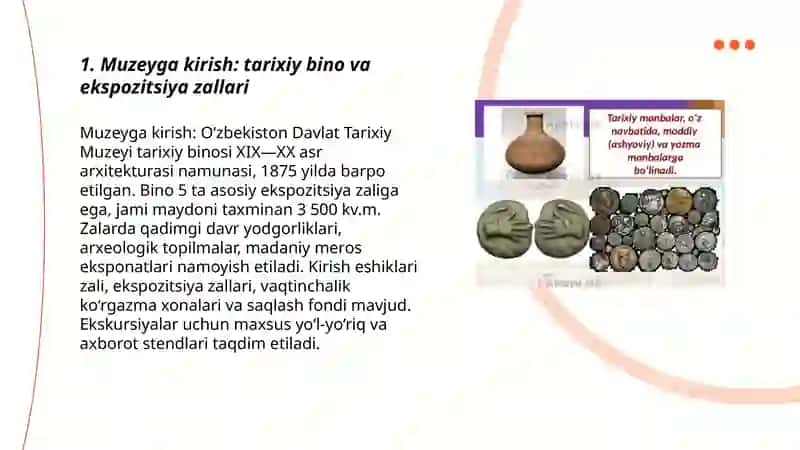 Oʻzbekiston Davlat tarixiy muzeyiga sayohat 3