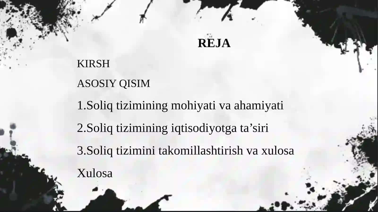 Soliq tizimi va uning iqtisodiyotga ta'siri 3