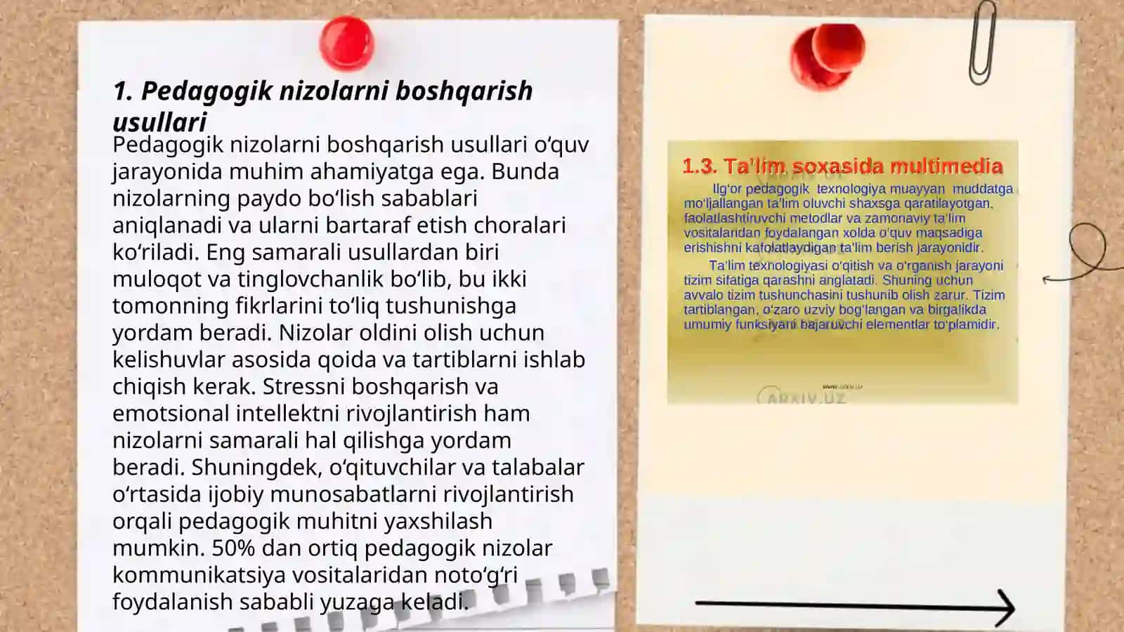 Pedagogik nizolar va ziddiyatlarni bartaraf etish 3