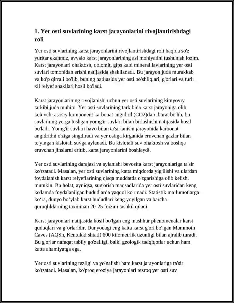 YER OSTI SUVLARINING GEOLOGIK FAOLIYATI 3