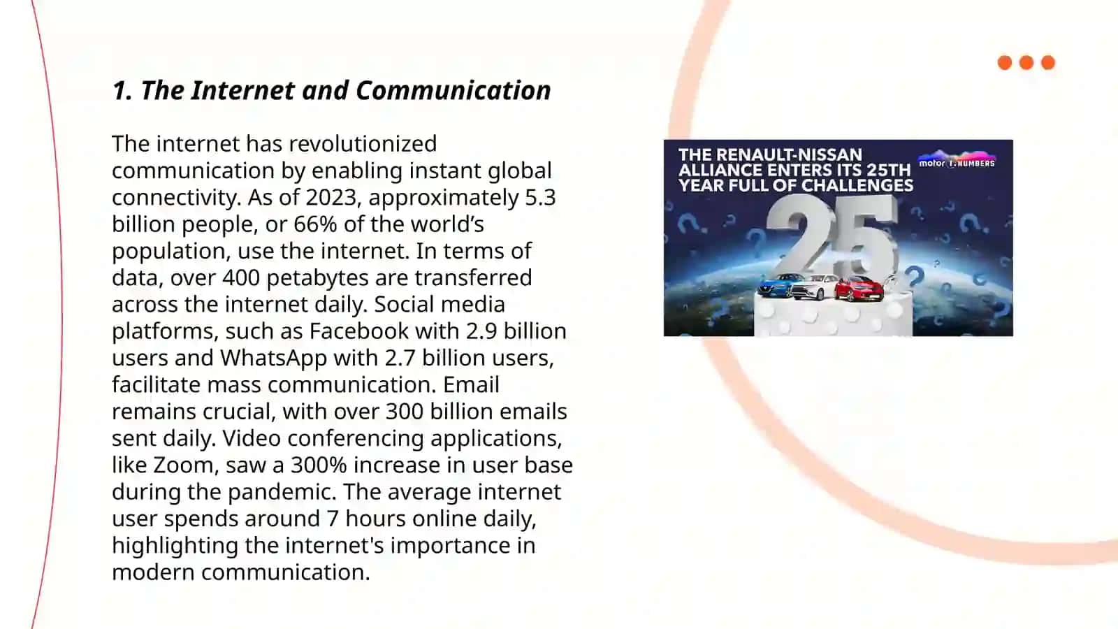 Internet anda its role in our life 3