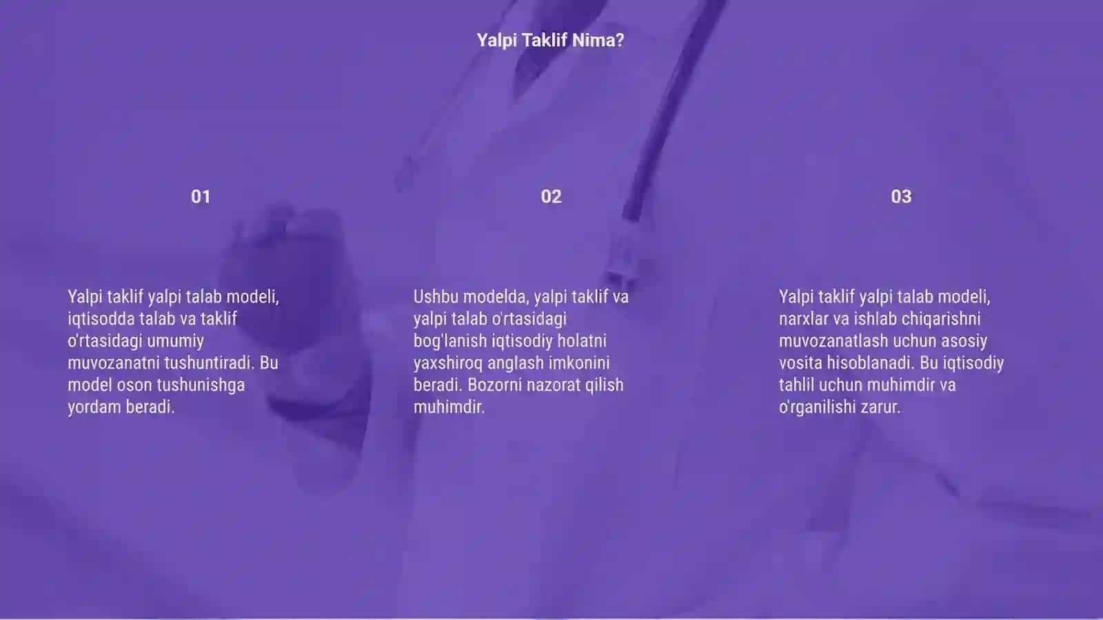 Yalpi taklif yalpi talab modeli 3