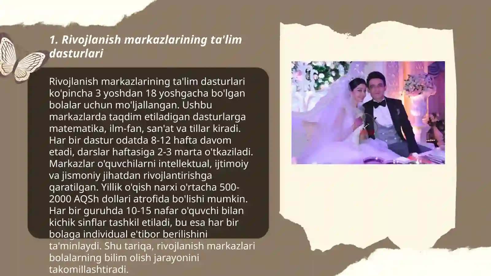 Rivojlanish markazlari 3