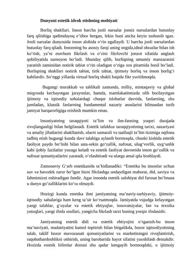 Estetika va tarbiya 3