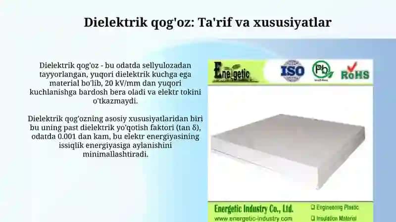 Dielektrik qog'oz 3