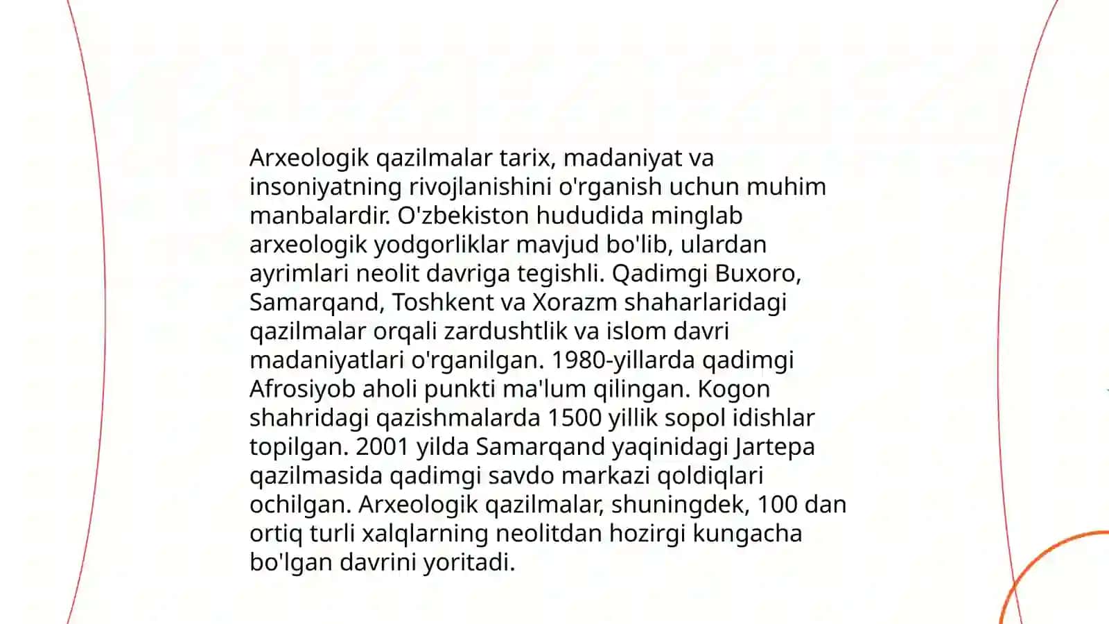 Arxeologik qazilmalar 3