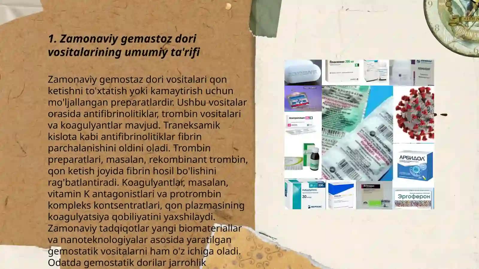 Zamonaviy gemostaz dori vositalari 3