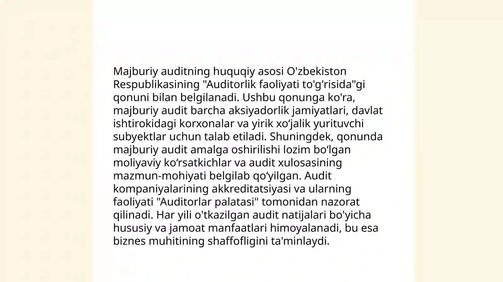 Majburiy audit va tartibga solishi 3