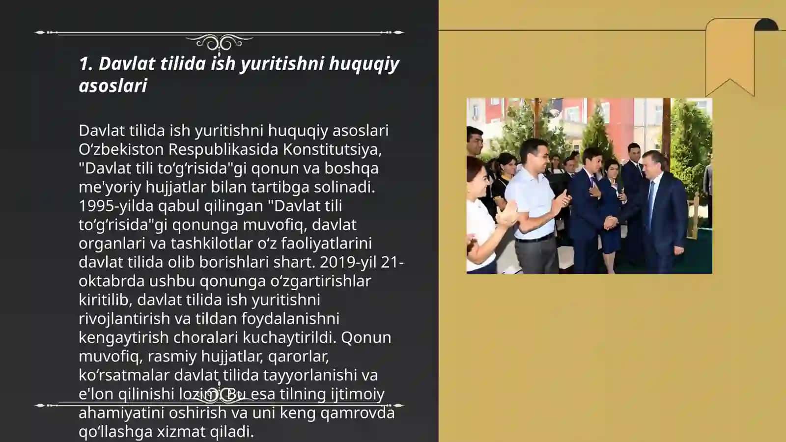 Xalqaro maydonda davlat tilida ish yurituv tamoyili 3